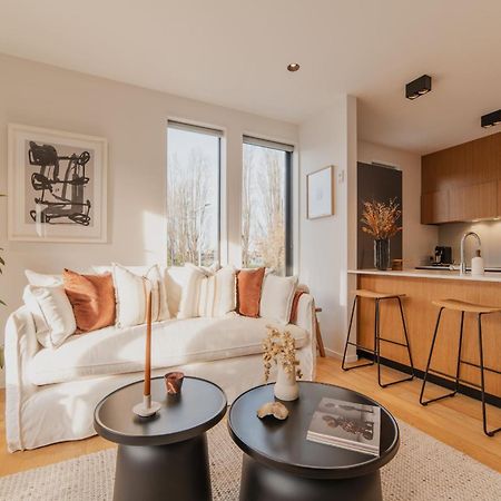 Chic And Contemporary Living At Cambridge Terrace Villa Christchurch Dış mekan fotoğraf