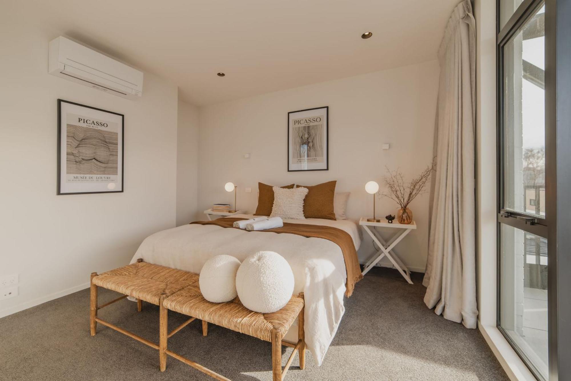 Chic And Contemporary Living At Cambridge Terrace Villa Christchurch Dış mekan fotoğraf
