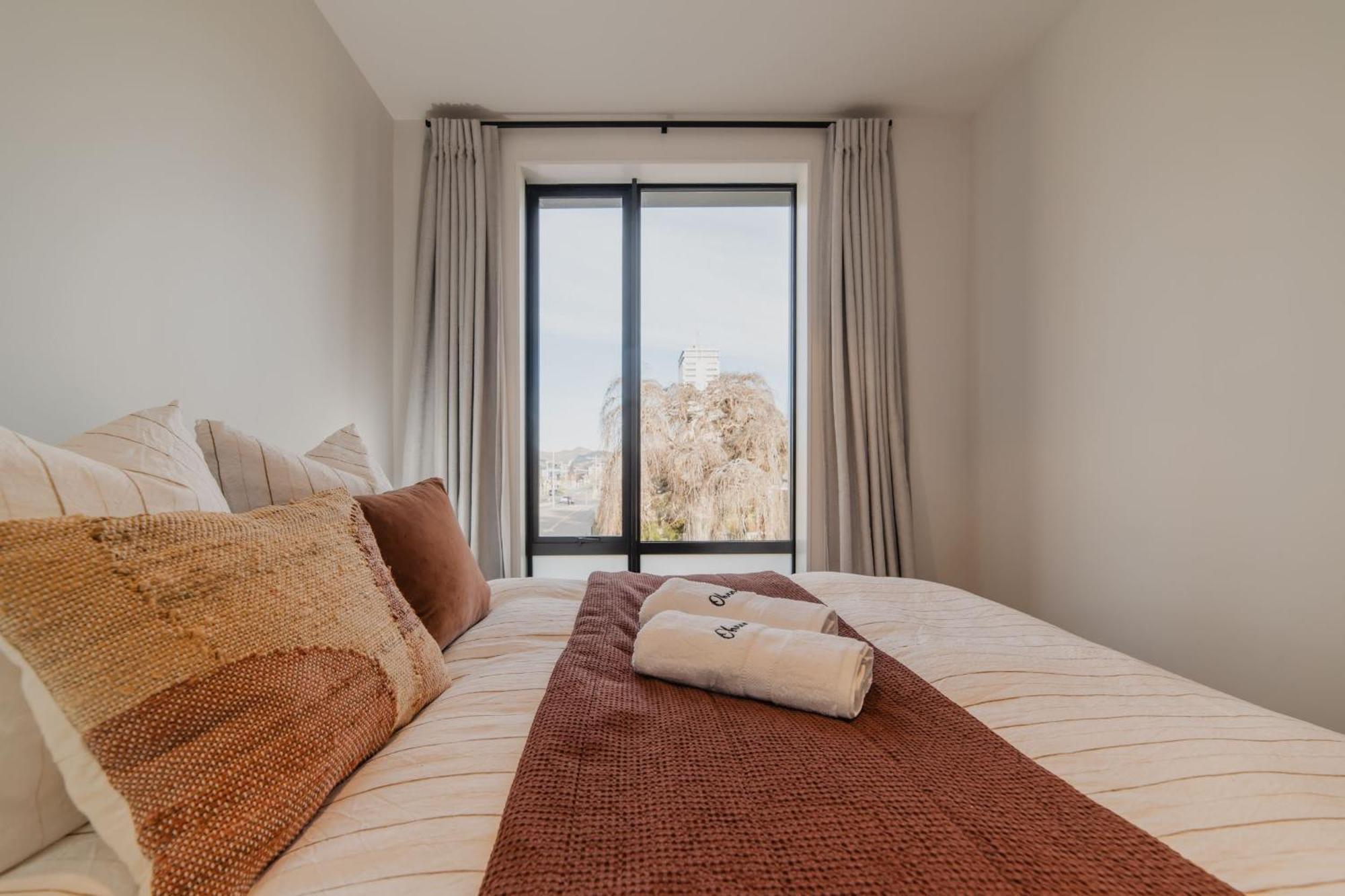 Chic And Contemporary Living At Cambridge Terrace Villa Christchurch Dış mekan fotoğraf